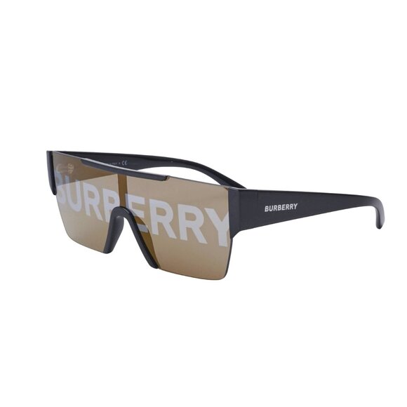 NEW BURBERRY BE4291 3001/G SHIELD SUNGLASSES BROWN - Picture 2 of 5